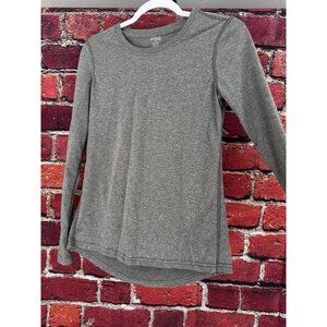 Grey Athletic Long Sleeve Shirt